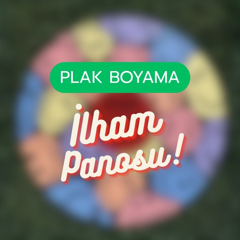Plak Boyama Workshop - İlham Panosu