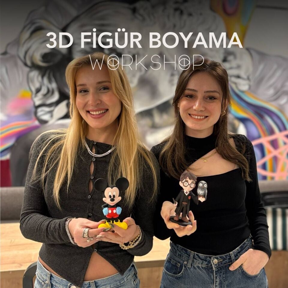 3D Figür Boyama - Etkinlik Biletleri