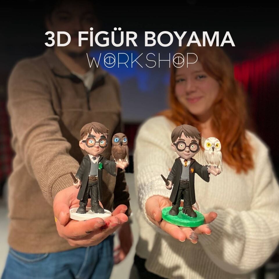 3D Figür Boyama - Etkinlik Biletleri