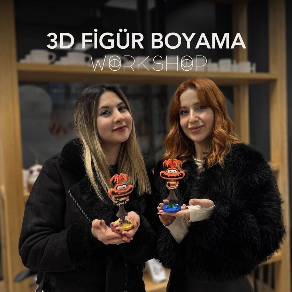 3D Figür Boyama - Etkinlik Biletleri