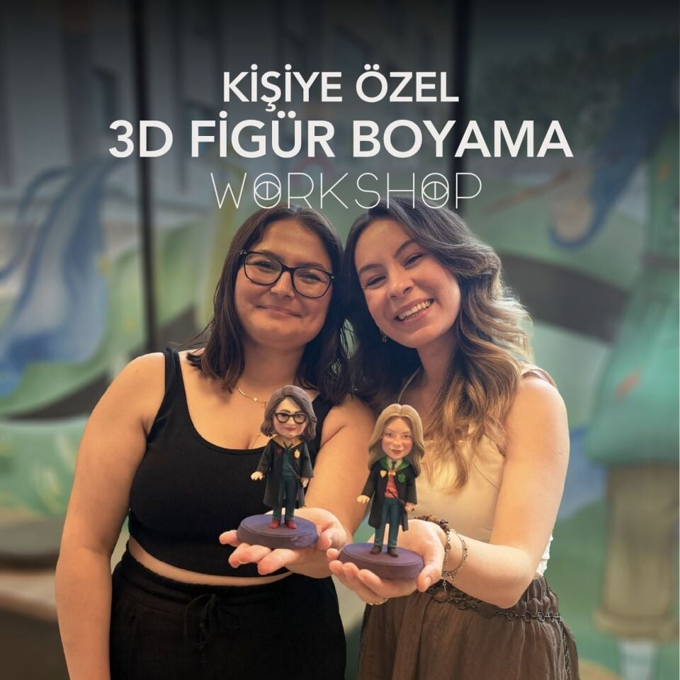 Kişiye Özel 3D Figür Boyama - Etkinlik Biletleri