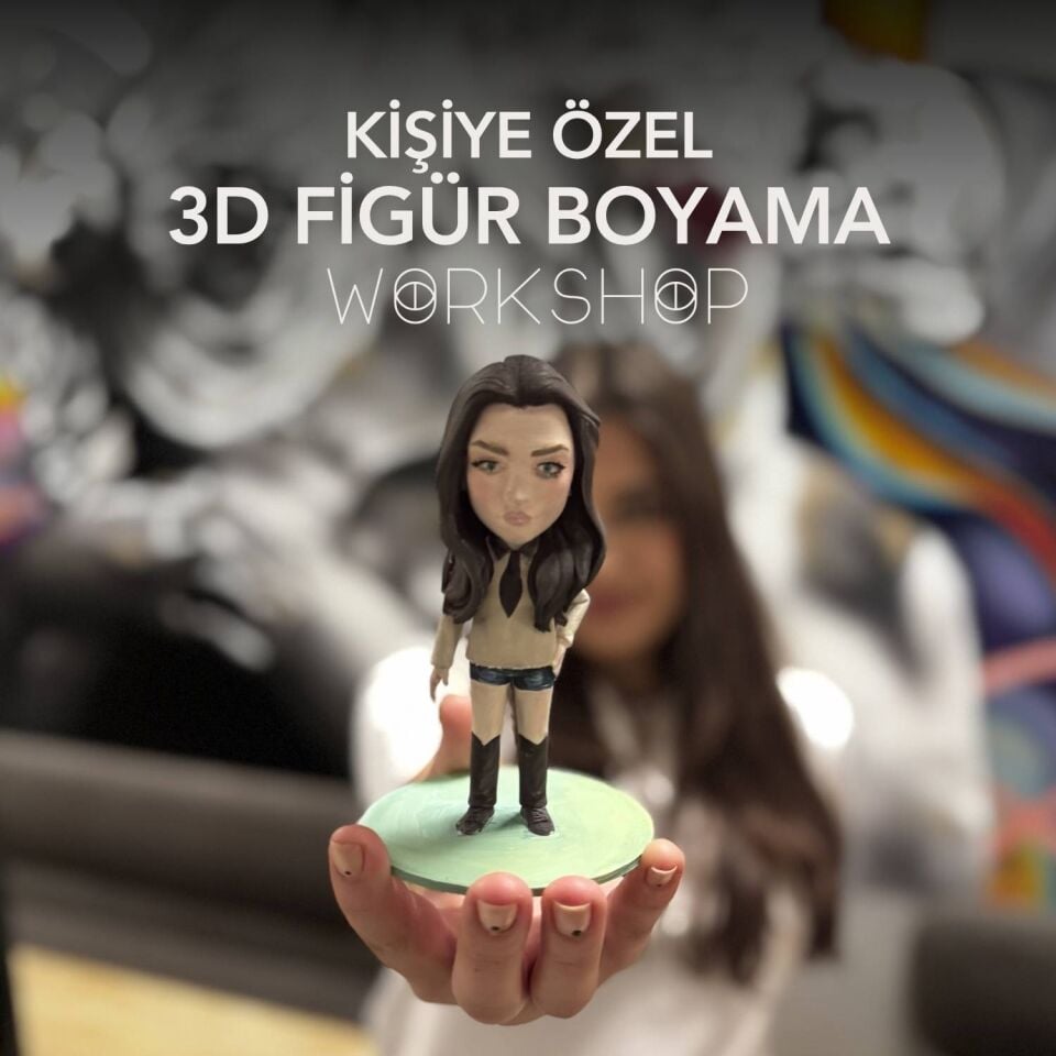 Kişiye Özel 3D Figür Boyama - Etkinlik Biletleri