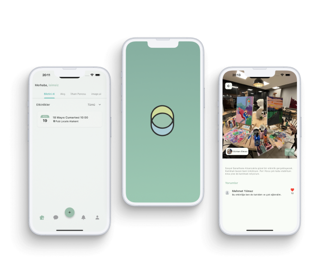 Sosyal Sanathane<br>Mobil Uygulaması:<br>SS Mobil